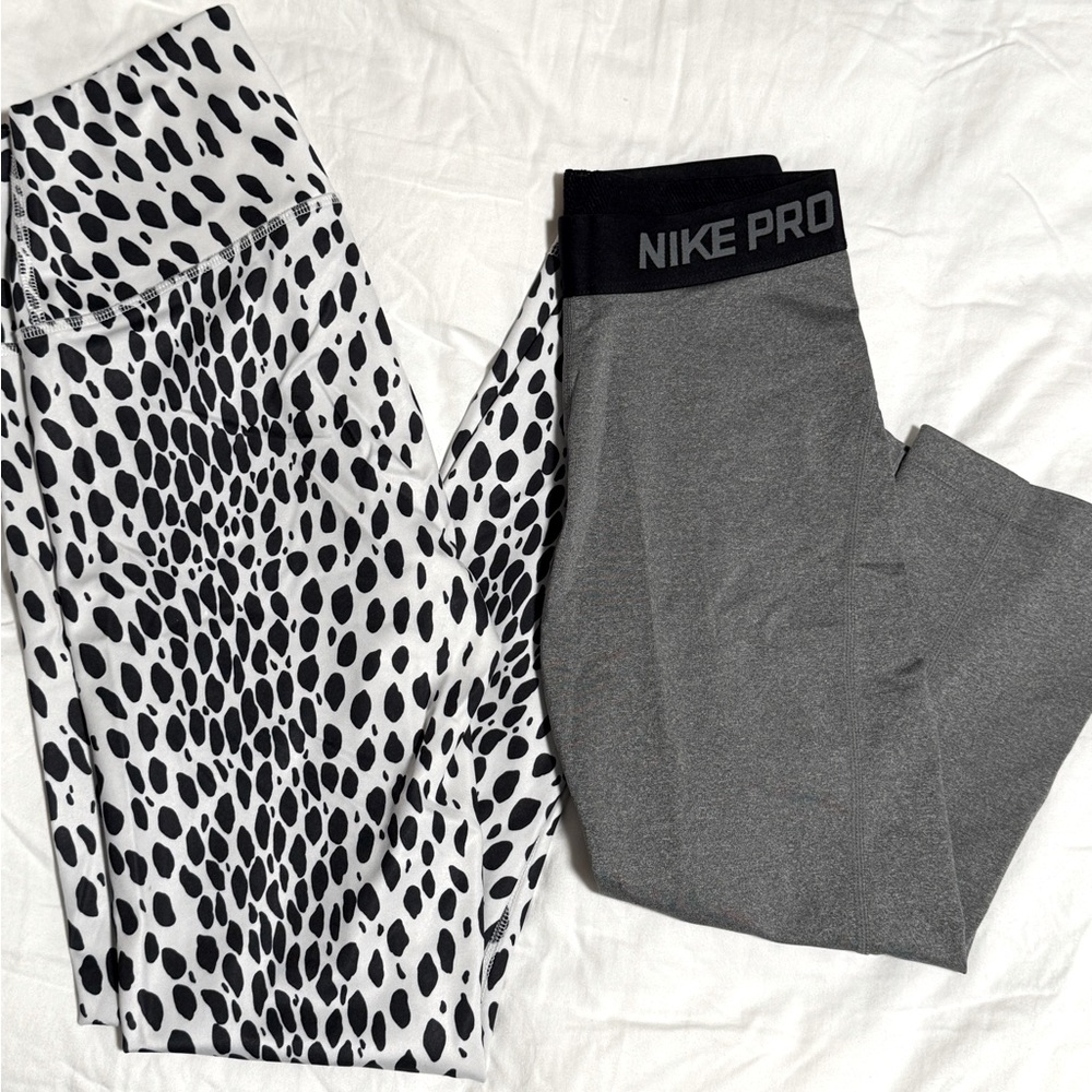 Cropped workout pants - XS